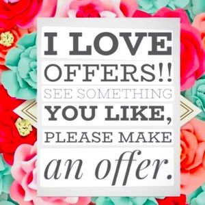 Reasonable offer’s accepted !